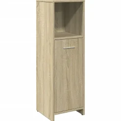 Vidaxl Armoire de salle de bain Chêne sonoma 30x30x95 cm Aggloméré