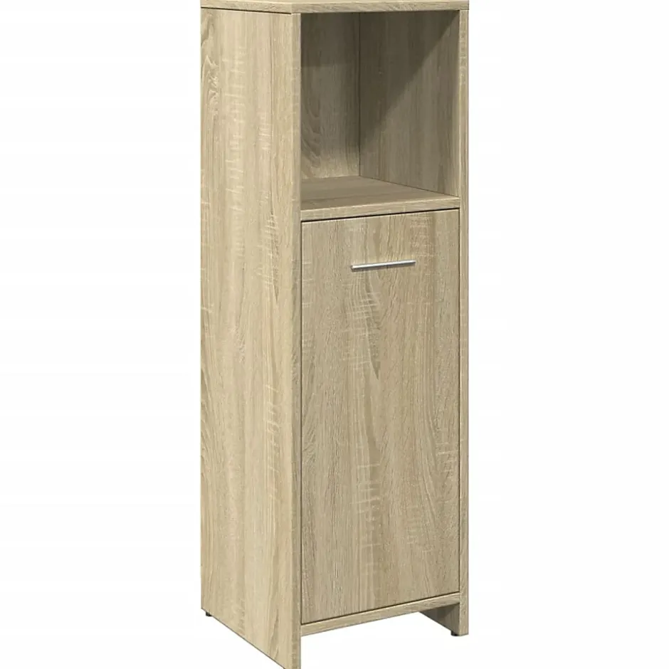 Vidaxl Armoire de salle de bain Chêne sonoma 30x30x95 cm Aggloméré