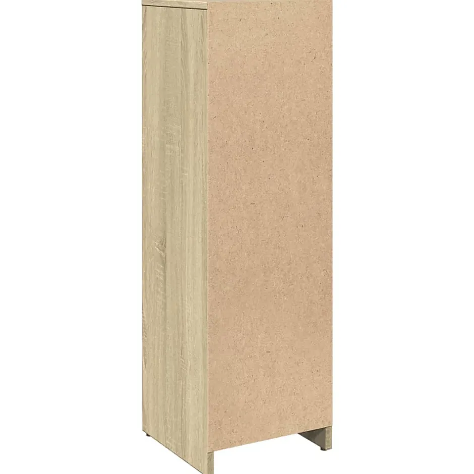 Vidaxl Armoire de salle de bain Chêne sonoma 30x30x95 cm Aggloméré