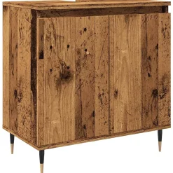 Vidaxl Armoire de salle de bain vieux bois 58x33x60 cm bois ingénierie