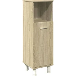 Vidaxl Armoire de salle de bain chêne sonoma 30,5x30x95 cm* Meuble Wc