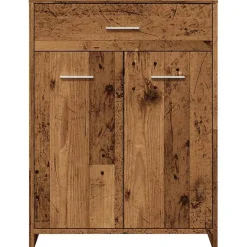 Vidaxl Armoire de salle de bain vieux bois 60x33x80 cm bois ingénierie