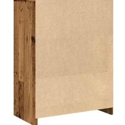 Vidaxl Armoire de salle de bain vieux bois 60x33x80 cm bois ingénierie