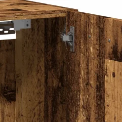 Vidaxl Armoire de salle de bain suspendue vieux bois bois d'ingénierie* Meuble Wc