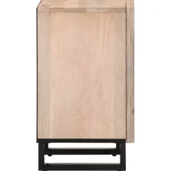 Vidaxl Armoire de salle de bain 38x34x58 cm bois massif de manguier