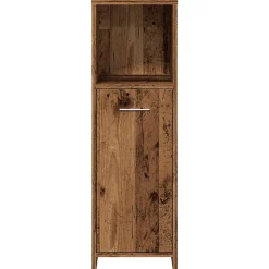 Vidaxl Armoire de salle de bain vieux bois 30x30x95 cm bois ingénierie