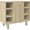 Vidaxl Armoire de salle de bain Chêne sonoma 60x32x53,5 cm Aggloméré* Meuble Wc