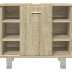 Vidaxl Armoire de salle de bain Chêne sonoma 60x32x53,5 cm Aggloméré* Meuble Wc