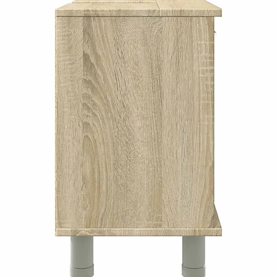 Vidaxl Armoire de salle de bain Chêne sonoma 60x32x53,5 cm Aggloméré* Meuble Wc