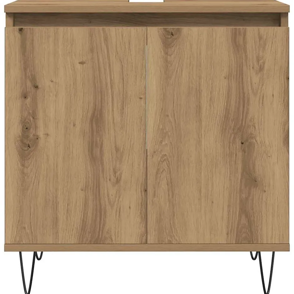 Vidaxl Armoire de salle de bain chêne artisanal 58x33x60 cm