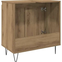 Vidaxl Armoire de salle de bain chêne artisanal 58x33x60 cm