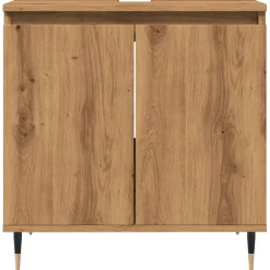 Vidaxl Armoire de salle de bain chêne artisanal 58x33x60 cm* Meuble Wc