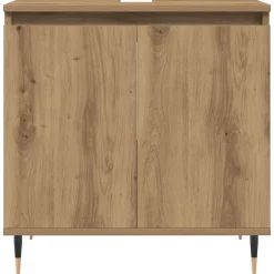 Vidaxl Armoire de salle de bain chêne artisanal 58x33x60 cm* Meuble Wc