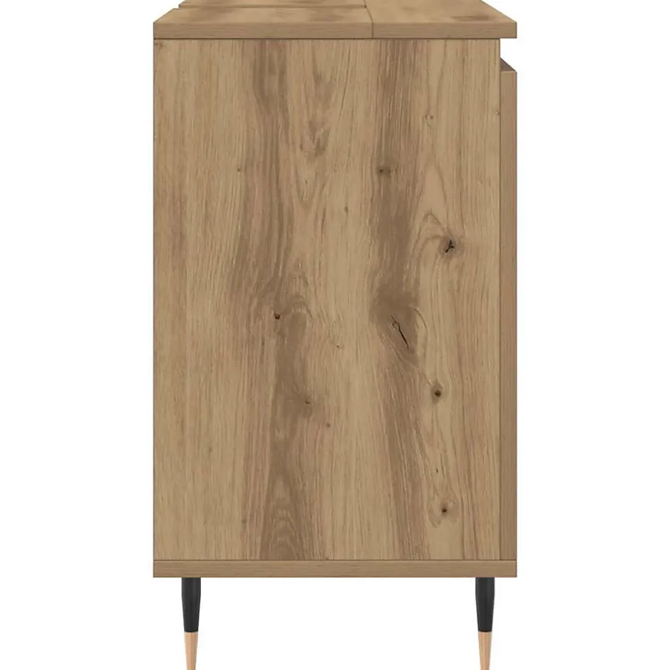Vidaxl Armoire de salle de bain chêne artisanal 58x33x60 cm* Meuble Wc