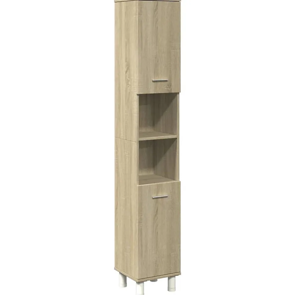 Vidaxl Armoire de salle de bain chêne sonoma 30,5x30x179 cm