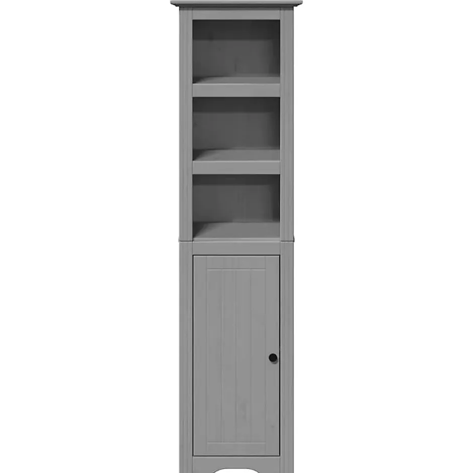 Vidaxl Armoire de salle de bain BODO gris 44x30x160 cm
