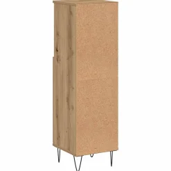 Vidaxl Armoire de salle de bain chêne artisanal 30x30x100 cm* Meuble Wc