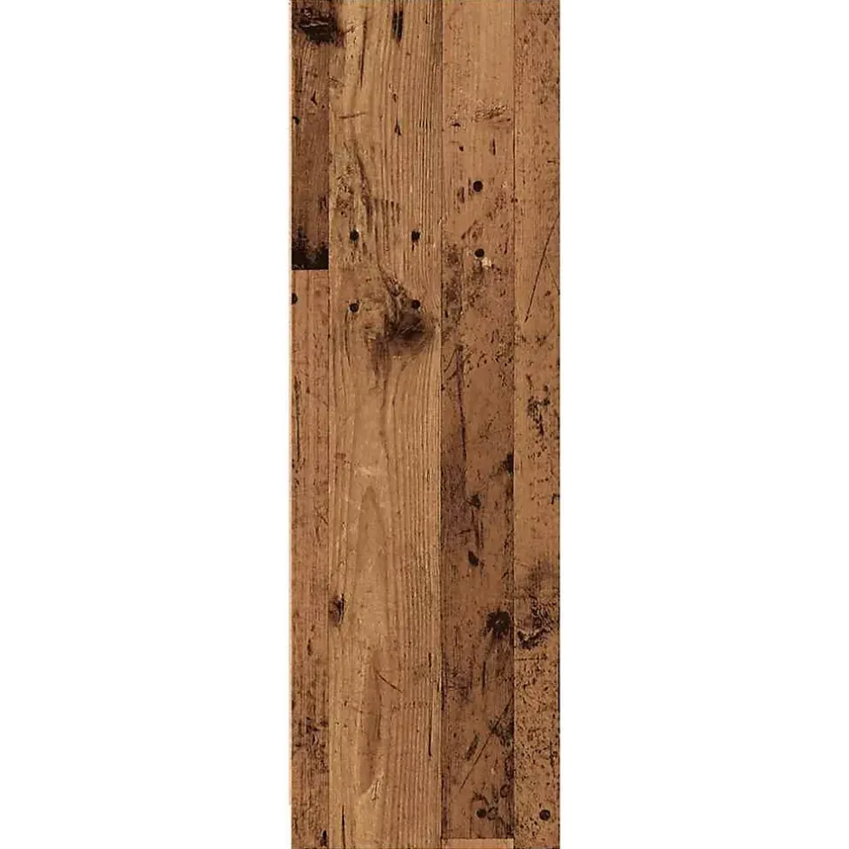 Vidaxl Armoire de salle de bain vieux bois 30x30x95 cm bois ingénierie