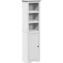 Vidaxl Armoire de salle de bain BODO blanc 44x30x160 cm