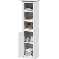 Vidaxl Armoire de salle de bain BODO blanc 44x30x160 cm