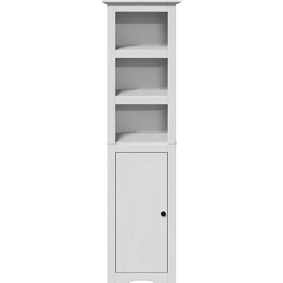 Vidaxl Armoire de salle de bain BODO blanc 44x30x160 cm