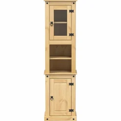 Vidaxl Armoire de salle de bain Corona 50x40x185 cm bois de pin massif