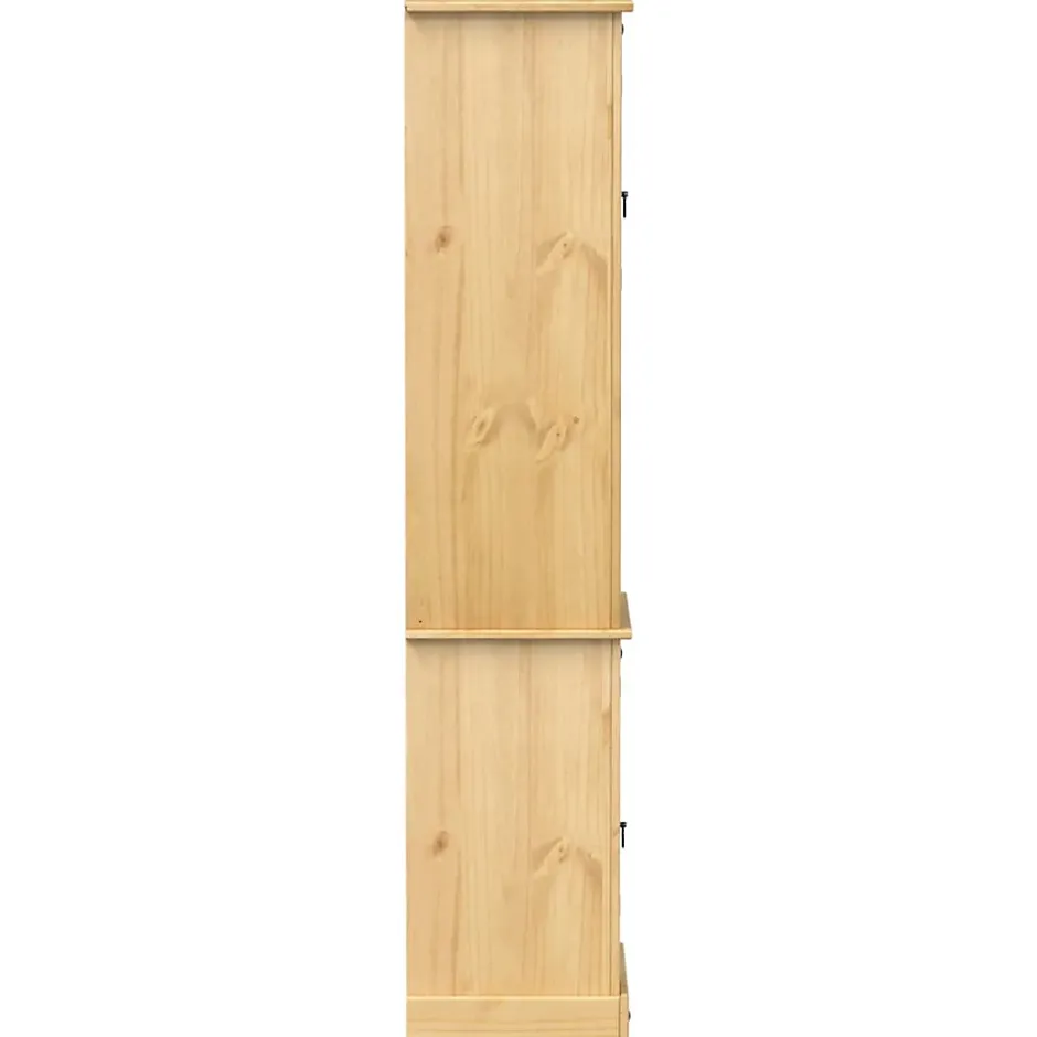 Vidaxl Armoire de salle de bain Corona 50x40x185 cm bois de pin massif