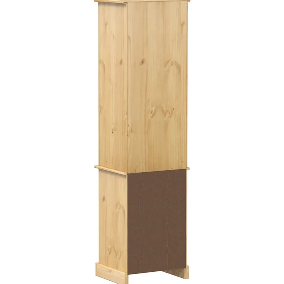 Vidaxl Armoire de salle de bain Corona 50x40x185 cm bois de pin massif