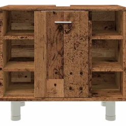 Vidaxl Armoire de salle de bain vieux bois 60x32x53,5 cm