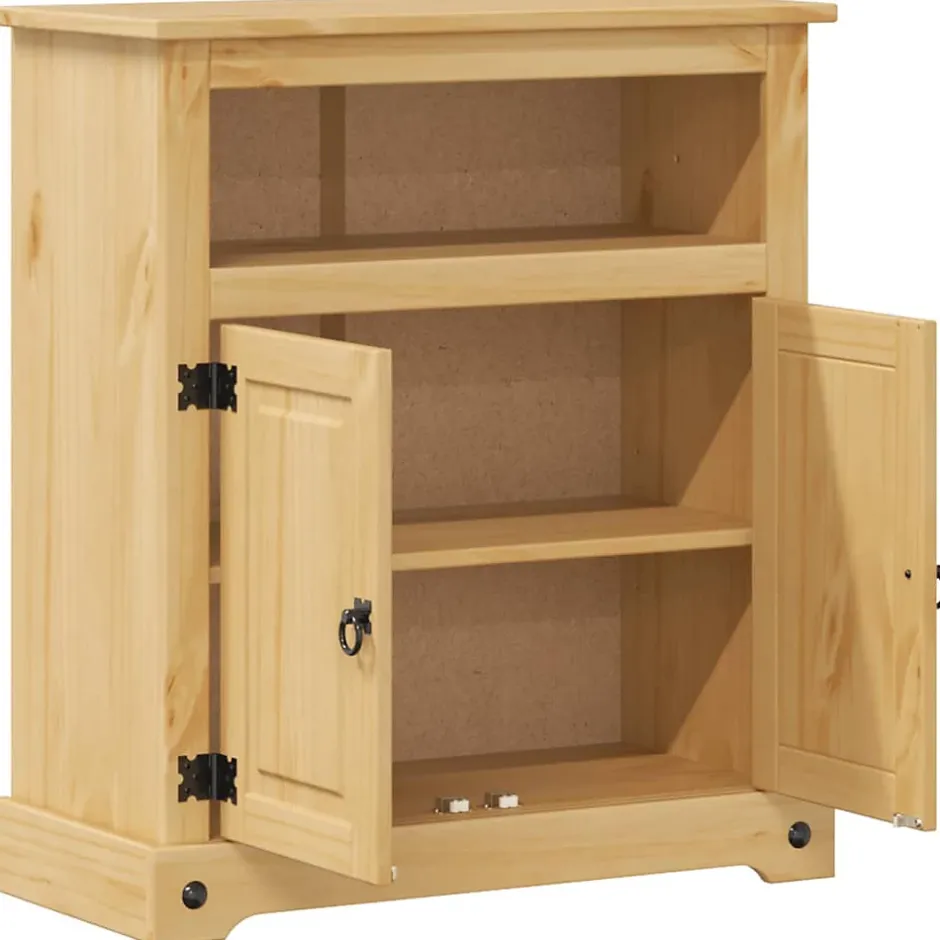 Vidaxl Armoire de salle de bain Corona 70x33x80 cm bois de pin massif