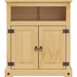 Vidaxl Armoire de salle de bain Corona 70x33x80 cm bois de pin massif