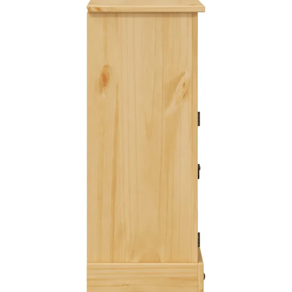 Vidaxl Armoire de salle de bain Corona 70x33x80 cm bois de pin massif