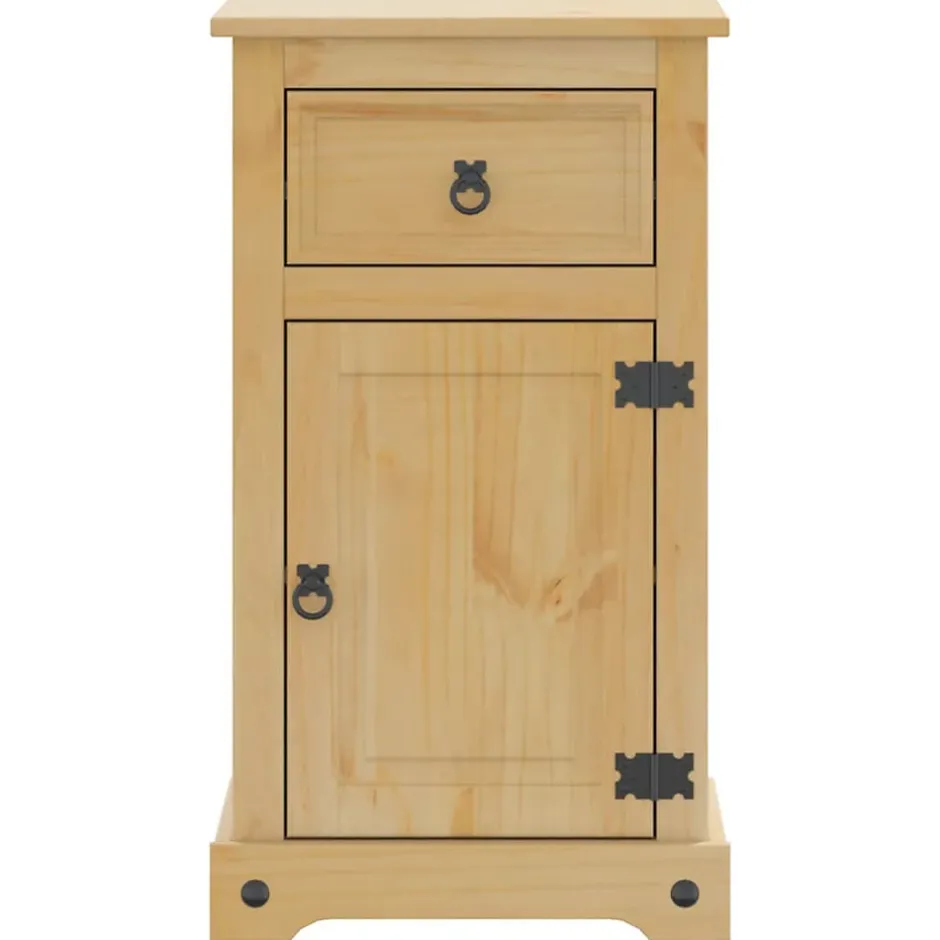 Vidaxl Armoire de salle de bain Corona 45x33x80 cm bois de pin massif* Meuble Wc
