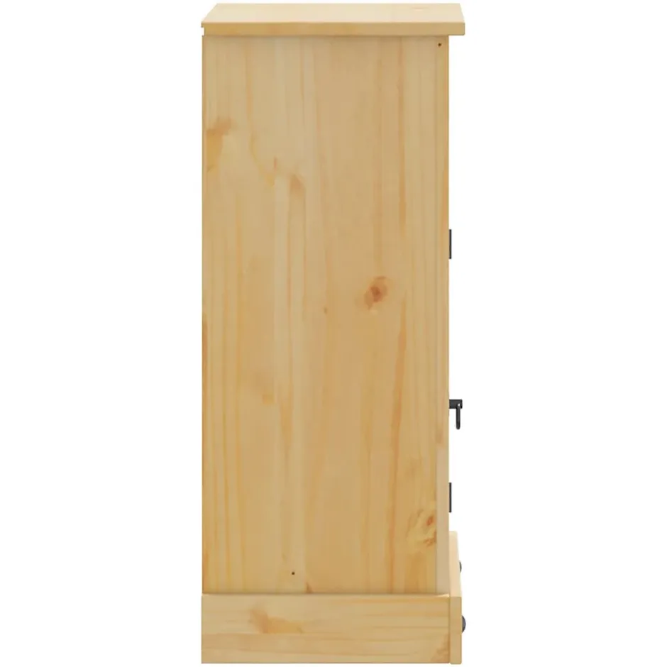 Vidaxl Armoire de salle de bain Corona 45x33x80 cm bois de pin massif* Meuble Wc
