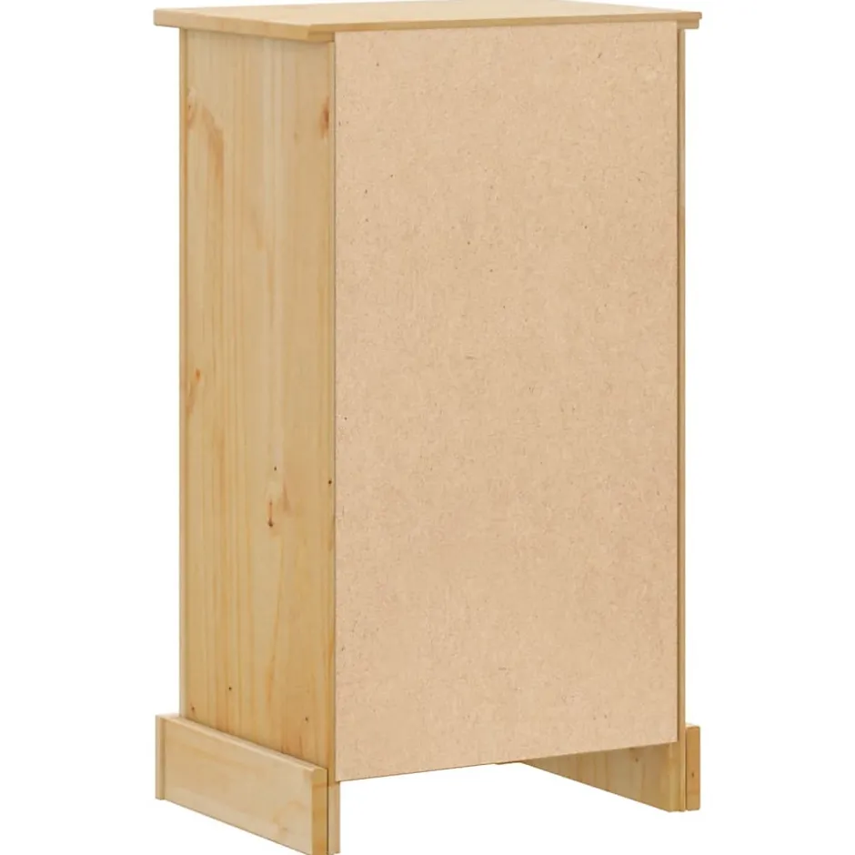 Vidaxl Armoire de salle de bain Corona 45x33x80 cm bois de pin massif* Meuble Wc