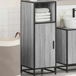 Vidaxl Armoire de salle de bain sonoma gris 35x37,5x100 cm