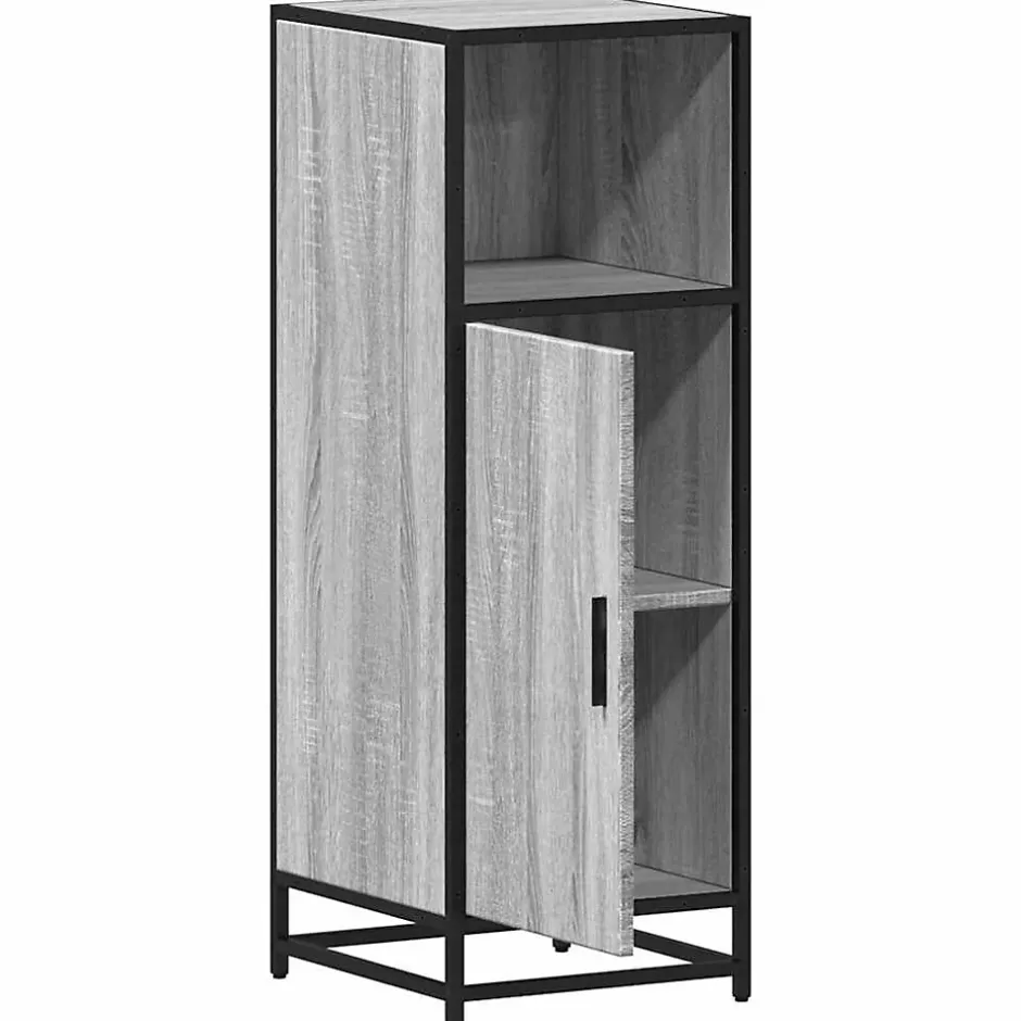 Vidaxl Armoire de salle de bain sonoma gris 35x37,5x100 cm