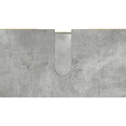 Vidaxl Armoire de salle de bain Gris béton 60x32x53,5 cm Aggloméré