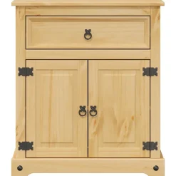 Vidaxl Armoire de salle de bain Corona 70x33x80 cm bois de pin massif