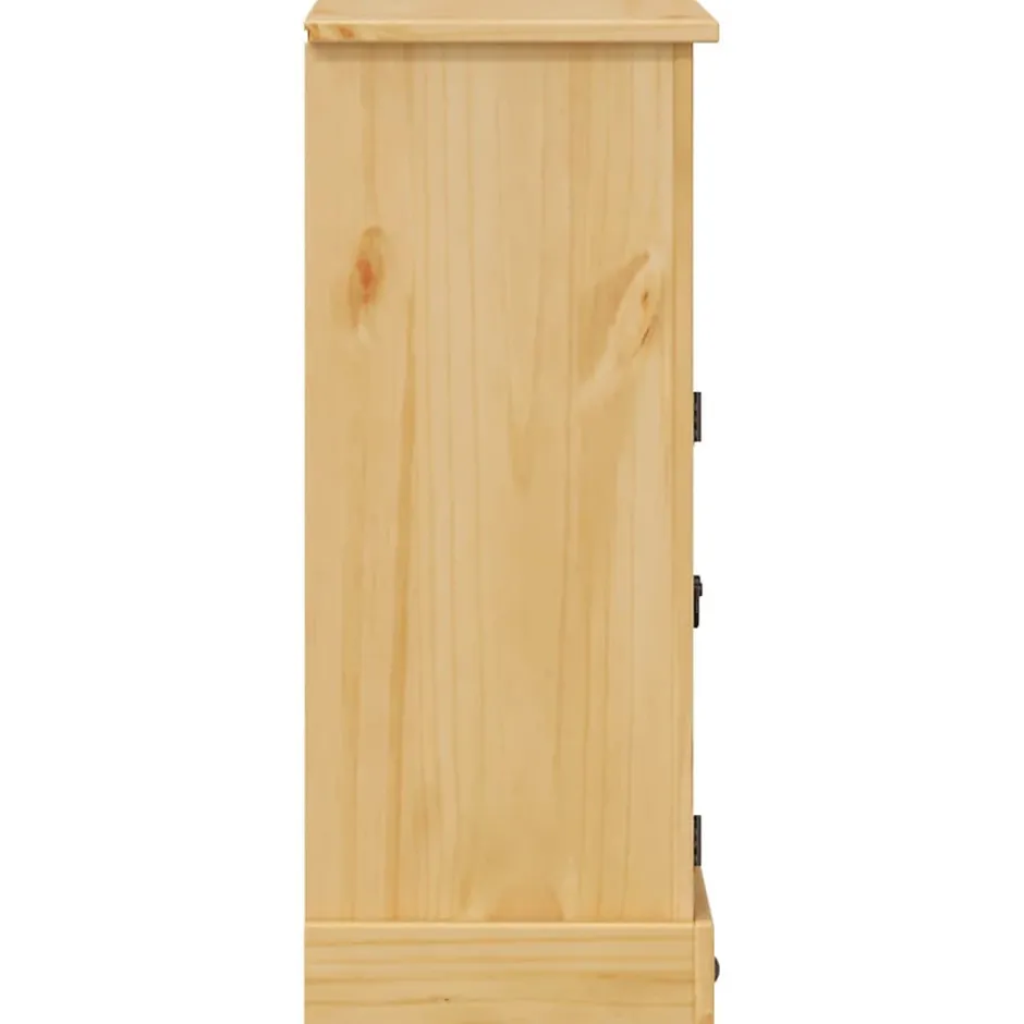 Vidaxl Armoire de salle de bain Corona 70x33x80 cm bois de pin massif