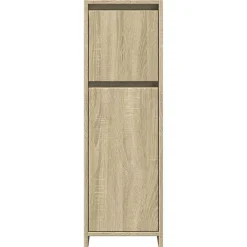 Vidaxl Armoire de salle de bain Chêne sonoma 30x30x95 cm Aggloméré