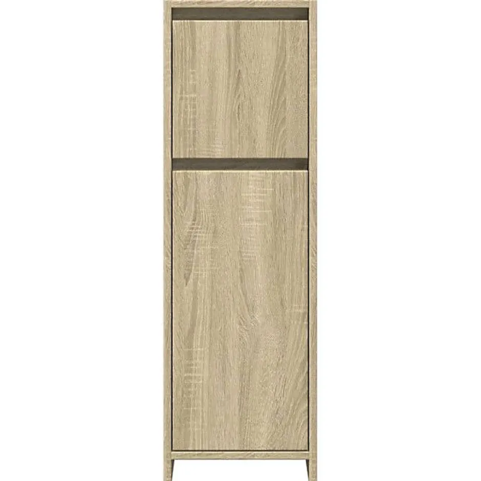 Vidaxl Armoire de salle de bain Chêne sonoma 30x30x95 cm Aggloméré