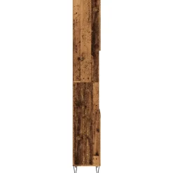 Vidaxl Armoire de salle de bain vieux bois 30x30x190cm bois ingénierie* Meuble Wc