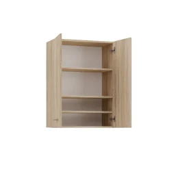 3xE Living Armoire de salle de bain pour machine à laver, 30 x 64 x 90 cm, chêne sonoma* Armoire De Salle De Bains