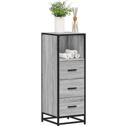 Vidaxl Armoire de salle de bain sonoma gris 35x37,5x100 cm* Meuble Wc