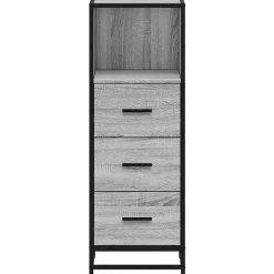Vidaxl Armoire de salle de bain sonoma gris 35x37,5x100 cm* Meuble Wc