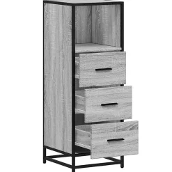 Vidaxl Armoire de salle de bain sonoma gris 35x37,5x100 cm* Meuble Wc
