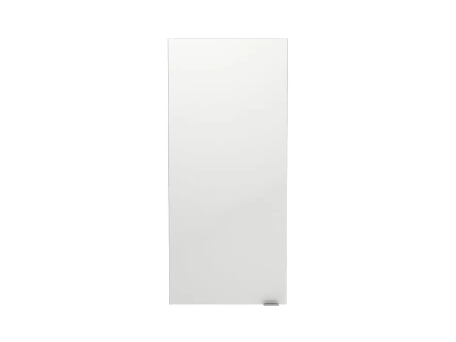 GoodHome Armoire de salle de bains blanc brillant l.40 x H.90 x P.36 cm, Imandra* Colonne De Salle De Bains|Meuble De Salle De Bains Faible Profondeur