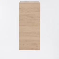 GoodHome Armoire de salle de bains effet chêne l.40 x H.90 x P.36 cm, Imandra