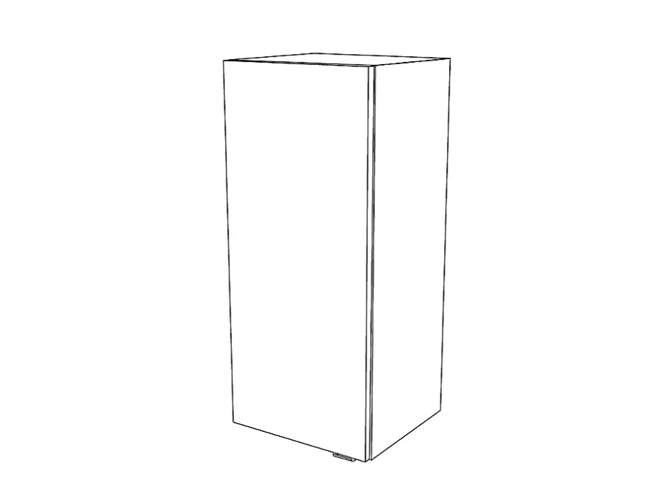 GoodHome Armoire de salle de bains effet chêne l.40 x H.90 x P.36 cm, Imandra